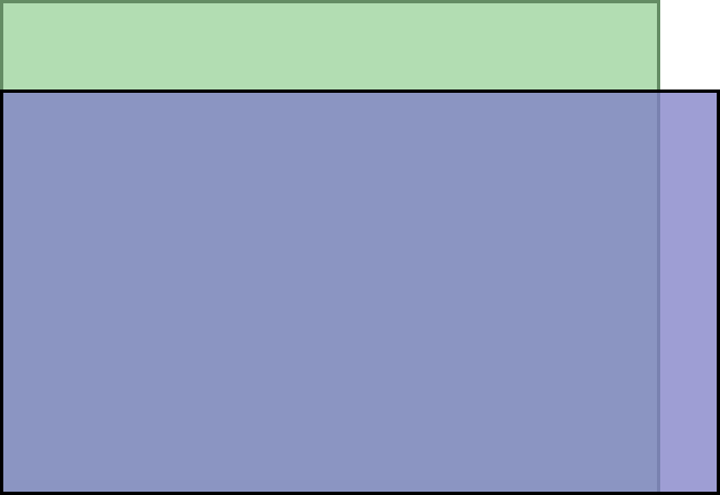 Visual TV Size Comparison : 1 inch 16x9 display vs 1 inch 4x3 display
