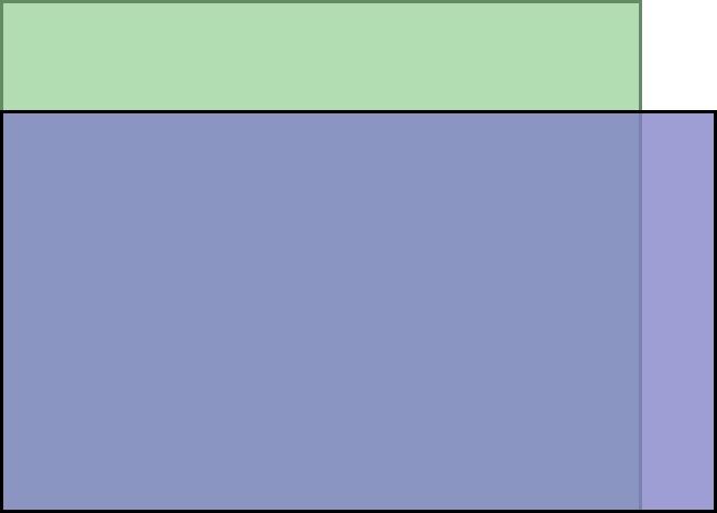 Visual TV Size Comparison : 1 inch 16x9 display vs 1 inch 5x4 display