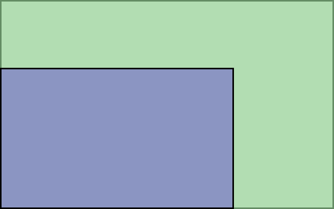 Visual TV Size Comparison : 10.4 inch 5x3 display vs 15 inch 16x10 display