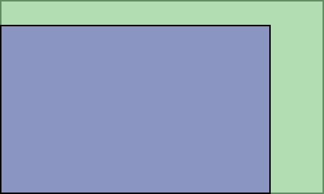 Visual TV Size Comparison : 11 inch 16x10 display vs 13 inch 5x3 display