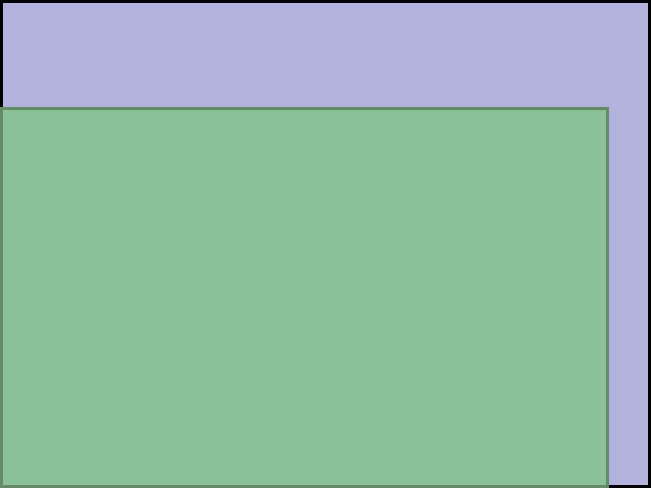 Visual TV Size Comparison : 12 inch 4x3 display vs 10.6 inch 16x10 display