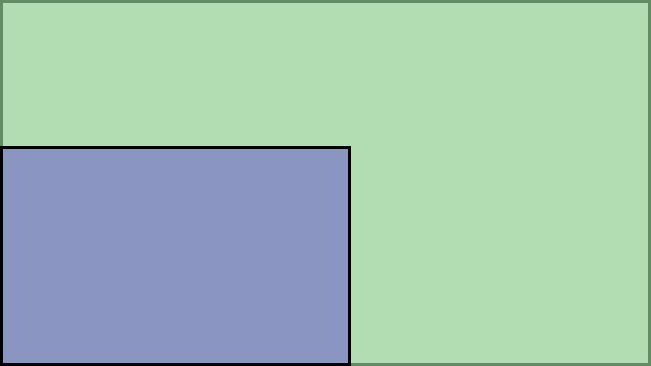 Visual TV Size Comparison : 13.3 inch 16x10 display vs 24 inch 16x9 display
