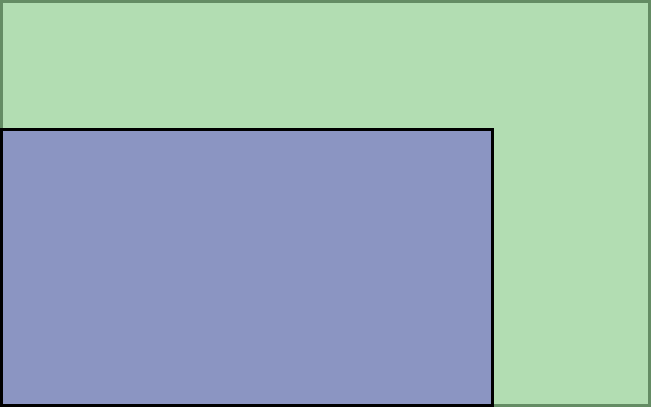 Visual TV Size Comparison : 13.3 inch 16x9 display vs 18 inch 16x10 display