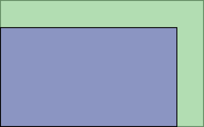 Visual TV Size Comparison : 14.4 inch 16x9 display vs 17 inch 16x10 display