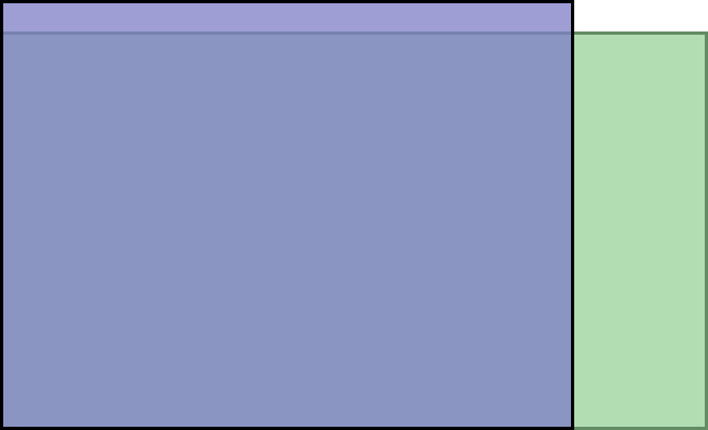 Visual TV Size Comparison : 19 inch 4x3 display vs 21.5 inch 16x9 display