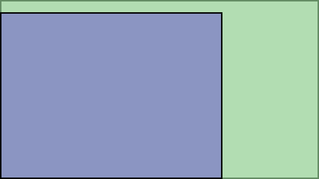Visual TV Size Comparison : 19 inch 4x3 display vs 25 inch 16x9 display