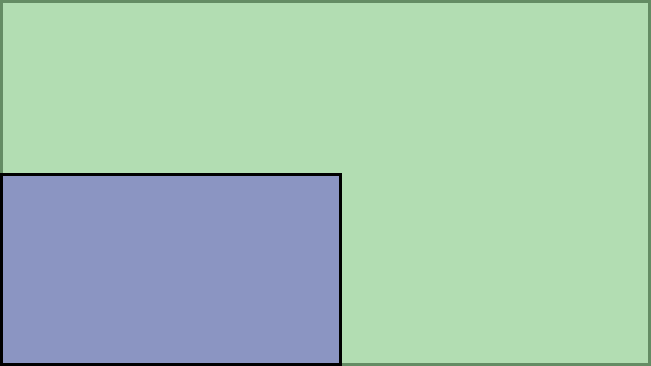 Visual TV Size Comparison : 21 inch 16x9 display vs 40 inch 16x9 display