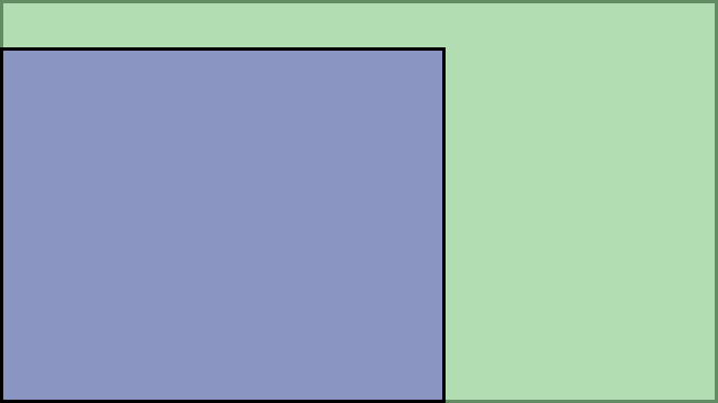 Visual TV Size Comparison : 27 inch 5x4 display vs 39 inch 16x9 display