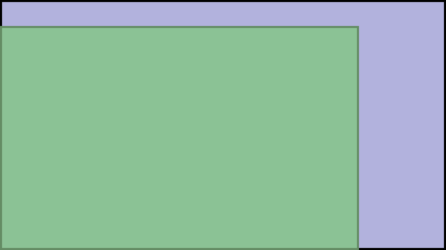 Visual TV Size Comparison : 29 inch 16x9 display vs 24 inch 16x10 display