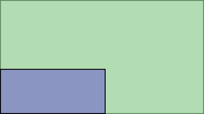 Visual TV Size Comparison : 29 inch 21x9 display vs 59 inch 16x9 display