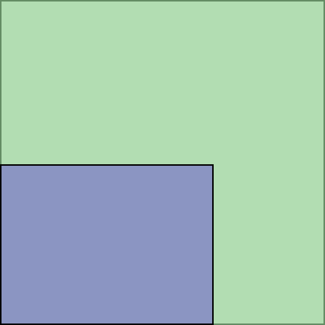 Visual TV Size Comparison : 3.02 inch 4x3 display vs 5.2 inch 1x1 display