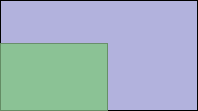 Visual TV Size Comparison : 32 inch 16x9 display vs 18 inch 16x10 display