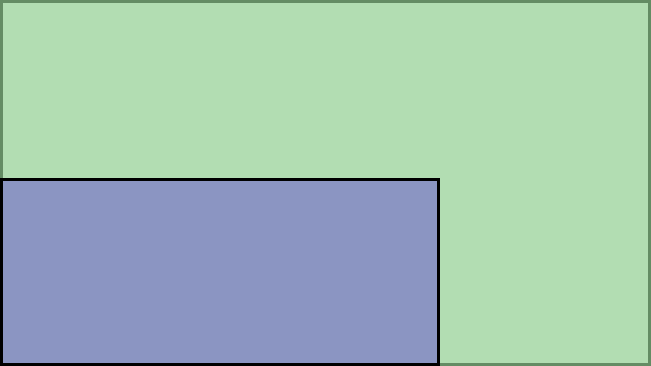 Visual TV Size Comparison : 32 inch 2.35x1 display vs 50 inch 16x9 display