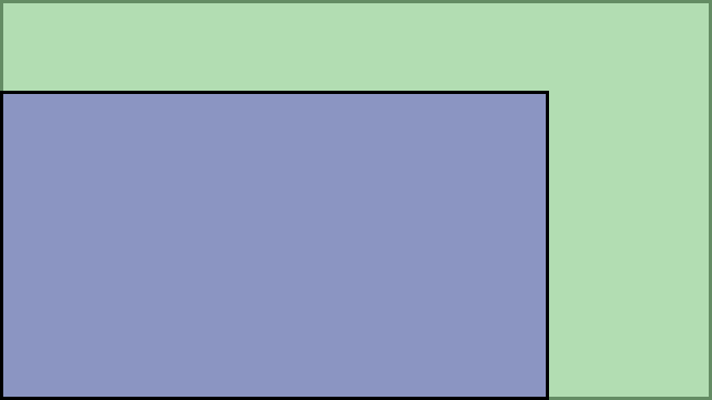Visual TV Size Comparison : 37 inch 16x9 display vs 48 inch 16x9 display