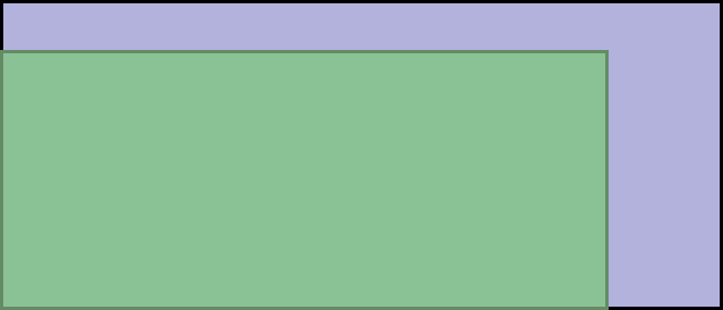 Visual TV Size Comparison : 38 inch 21x9 display vs 32 inch 2.35x1 display