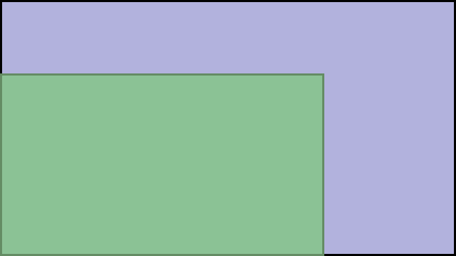 Visual TV Size Comparison : 45 inch 16x9 display vs 32 inch 16x9 display