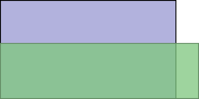 Visual TV Size Comparison : 48 inch 16x9 display vs 49 inch 32x9 display