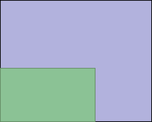 Visual TV Size Comparison : 48 inch 5x4 display vs 27 inch 16x9 display