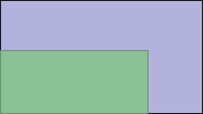 Visual TV Size Comparison : 49 inch 16x9 display vs 34 inch 21x9 display