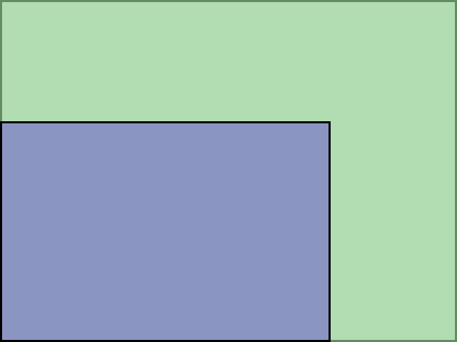 Visual TV Size Comparison : 5.5 inch 3x2 display vs 7.9 inch 4x3 display